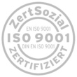 Grafik eines Stempelabdruckes von DIN ISO 9001:2015