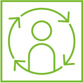 Das Icon zeigt das Logo der Diakonie