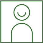 Das Icon zeigt das Logo der Diakonie